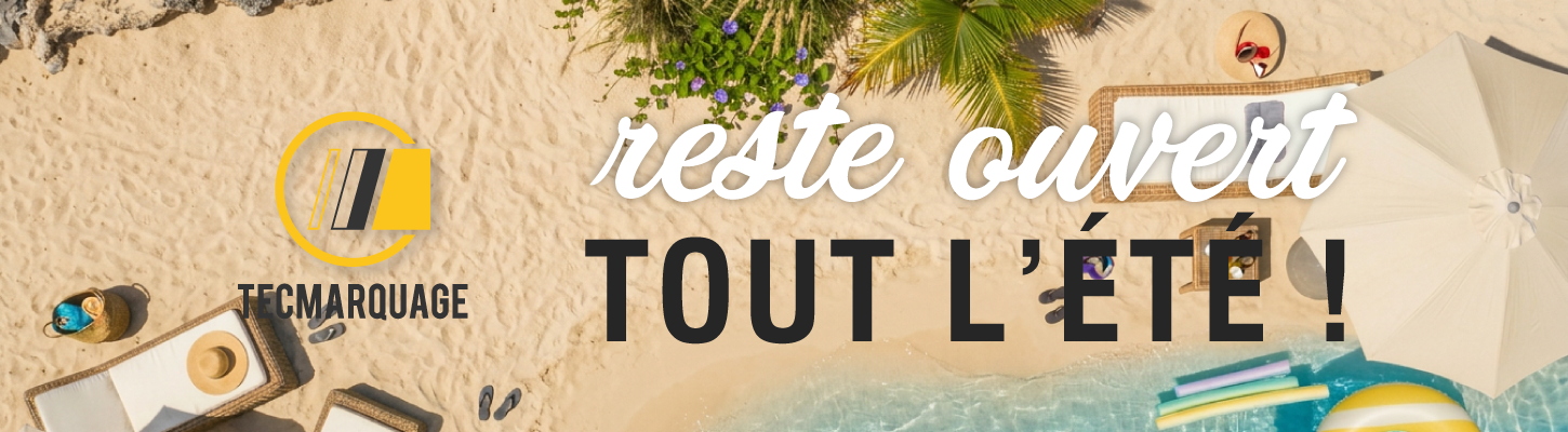 Tecmarquage reste ouvert tout l'&eacute;t&eacute;